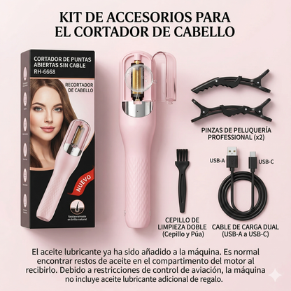 Recortador de puntas abiertas 2 en 1